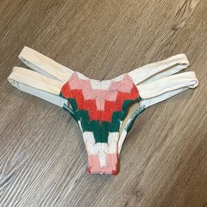 Montce Swim Crochet Thong Bikini Bottom